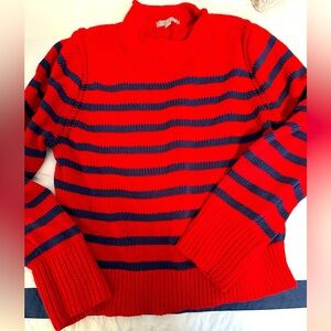 Jcrew rollneck cotton sweater Xl